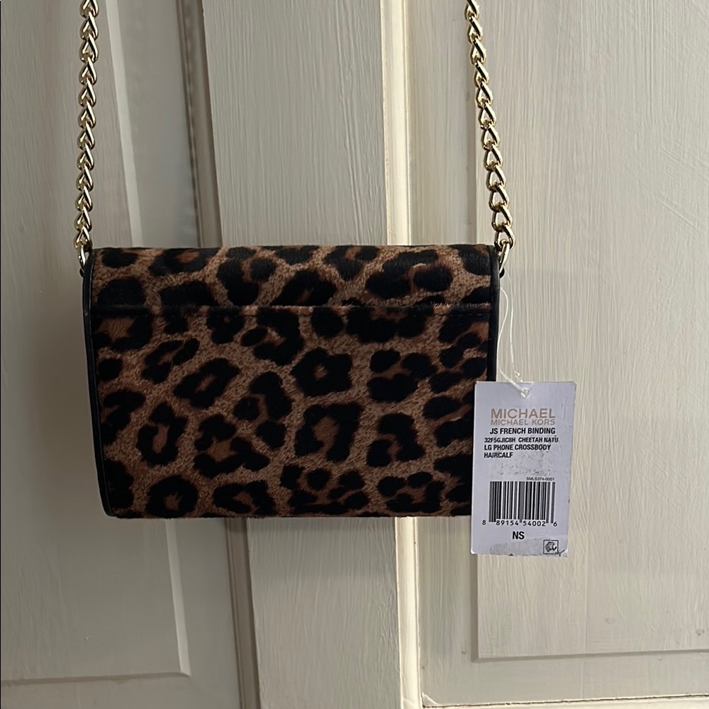 Michael Kors Leopard Print Bag and Wallet Set - Picture 12 of 16